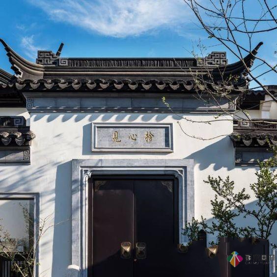 庭院設計——不同的材質門設計出不同風格的庭院入口