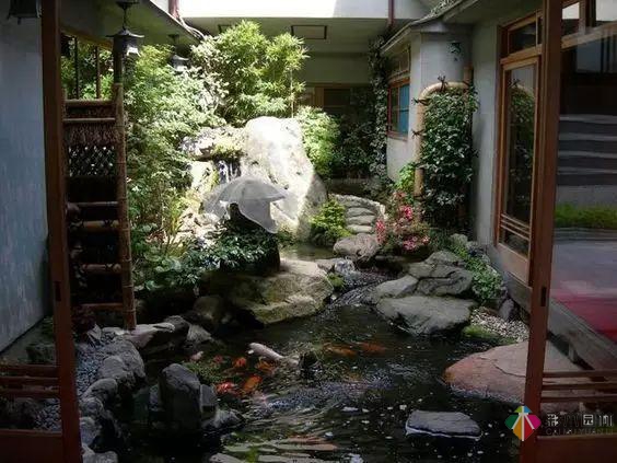 庭院花園設(shè)計(jì)怎么少的了水景？