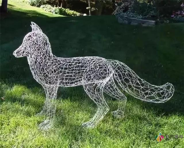 園林景觀設計中的動物小品，一不小心驚醒了精靈
