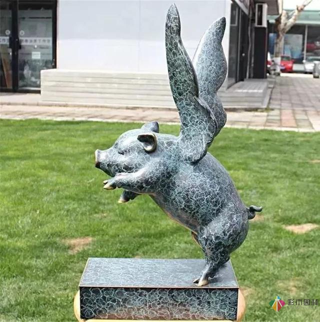 園林景觀設計中的動物小品，一不小心驚醒了精靈