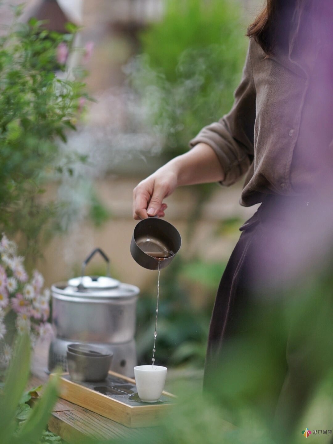 DIY園藝:自建設計100㎡花園?；ú涣硕嗌馘X，卻很有成就感。